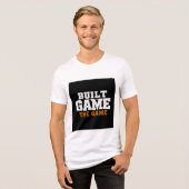 Built for the Game Bold Typography Tri-Blend Shirt (Voorkant volledig)