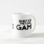 Built For The Long Game Classic Minimalist Mug (Devant droit)