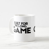 Built For The Long Game Classic Minimalist Mug (Devant gauche)