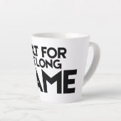 Built For The Long Game Tall Latte Mug (Angle droit)