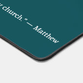 Built on the Rock" Biblical Desk Mat (Hoek)