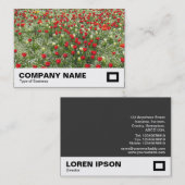 Buis van Tulpen Visitekaartje (Voorkant / Achterkant)