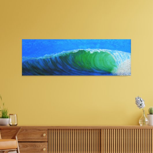 buisgolf canvas afdruk (Insitu (Woonkamer))