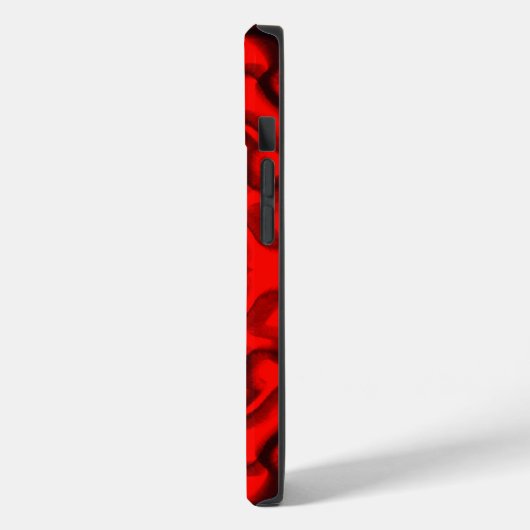 buisvormige zwarte en rode buizen Case-Mate iPhone case (Achterkant / Links)