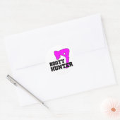 buit-jager ronde sticker (Envelop)