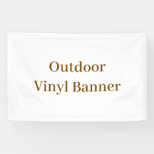 Buiten 75 cm x 120 cm spandoek
