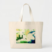 buiten bereik. grote tote bag (Voorkant)