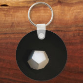 Buiten de Dodecahedron denken Sleutelhanger (Voorkant)