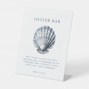 Buiten de markt Trouw Bruidsmeisjes Borrel Coastal Reclamebord Met Voetstuk