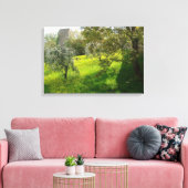 Buiten de muren van San Gimignano Canvas Afdruk (Insitu (Woonkamer))