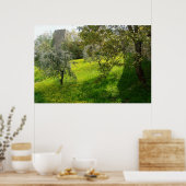 Buiten de muren van San Gimignano Poster (Keuken)