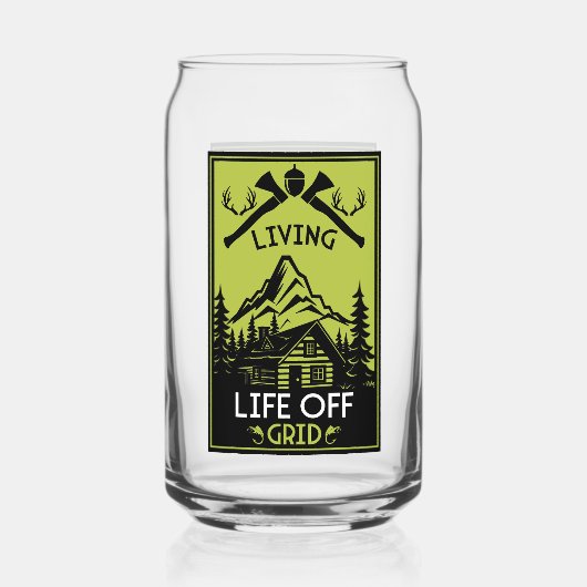 BUITEN DE NETLEVENSDUUR BLIKVORM GLAS (Achterkant)