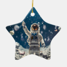 Buiten deze wereld kerstboomornament