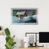 BUITEN DOOR SHARON SHARPE POSTER (Thuiskantoor)