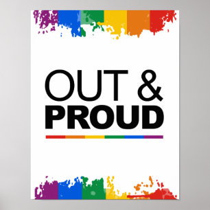 BUITEN EN PROUD POSTER
