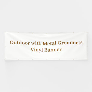 Buiten gebruik met metal oogjes 1,2 x 3,6 meter vi spandoek