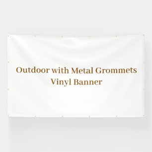 Buiten gebruik met metal oogjes 1,8 m x 3 m vinyl spandoek
