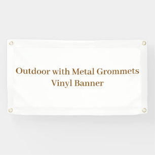 Buiten gebruik met metal oogjes 50 x 90 cm vinyl b spandoek