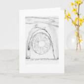 Buiten gedicht door Rumi Kaart (Gele Bloem)