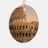Buiten het Colosseum, Rome, Italië Keramisch Ornament (Rechts)