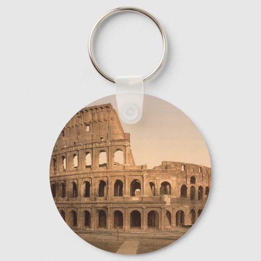 Buiten het Colosseum, Rome, Italië Sleutelhanger (Voorkant)
