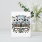 Buiten het leven briefkaart (Staand voorkant)