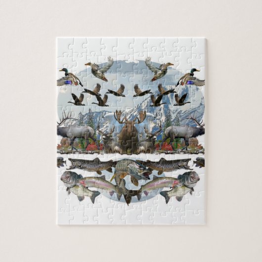 Buiten het leven legpuzzel (Verticaal)