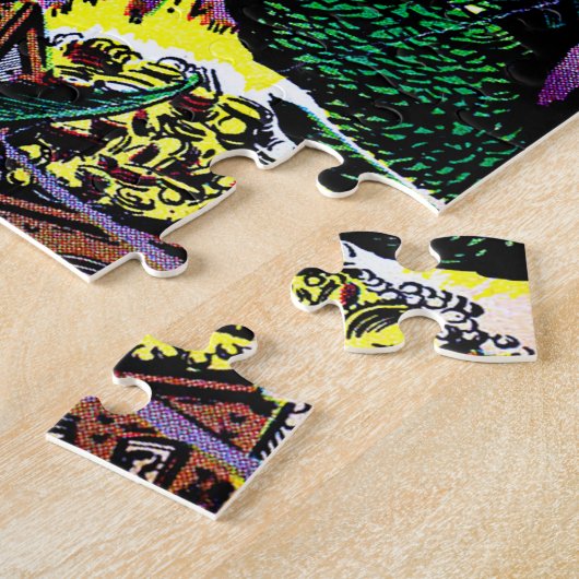 Buiten het Mermaid Kingdom Comics Legpuzzel (Zijkant)