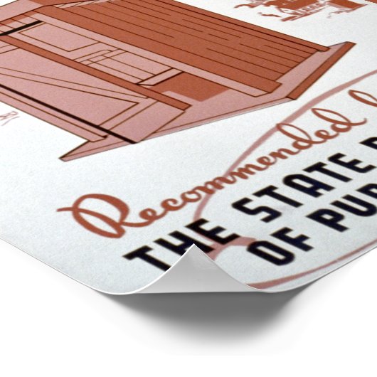 Buiten het Poster van WPA (Hoek)