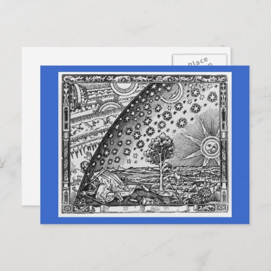 Buiten het universum briefkaart (Voorkant / Achterkant)