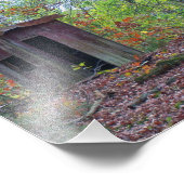 Buiten in de Herfst Foto Afdruk (Hoek)