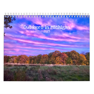 Buiten in Michigan Kalender