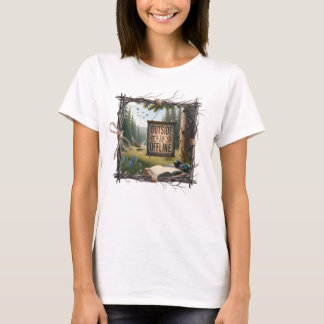 Buiten is de Nieuwe Offline – Natuur Vibes T-shirt