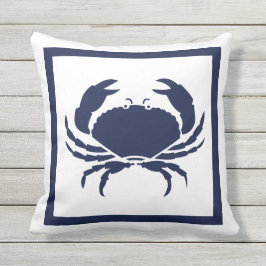 Buiten Nautical CRAB white marine omkeerbaar Buitenkussen