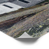 Buiten Uitzicht van Clark-Nickerson Lumber Co. Poster (Hoek)