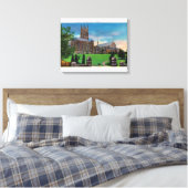 Buiten Uitzicht van Colgate Divinity School Canvas Afdruk (Insitu (Slaapkamer))