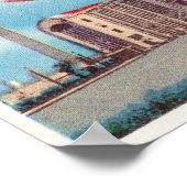 Buiten Uitzicht van de centrale terminal van NY Bl Poster (Hoek)