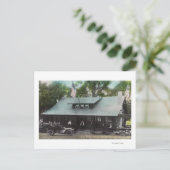 Buiten Uitzicht van de Club House Briefkaart (Staand voorkant)