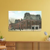 Buiten Uitzicht van de Conventie Hall Canvas Afdruk (Insitu (Woonkamer))