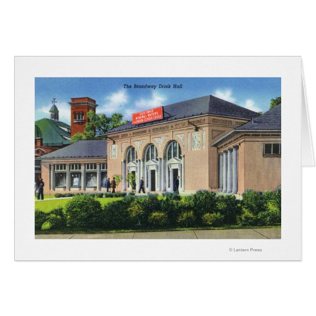 Buiten Uitzicht van de Drink van de Broadway Hall (Voorkant Horizontaal)