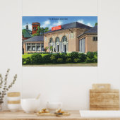 Buiten Uitzicht van de Drink van de Broadway Hall Poster (Keuken)