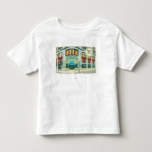 Buiten Uitzicht van de Golden-fazant Kinder Shirts