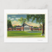 Buiten Uitzicht van de hal van veren # 2 Briefkaart (Voorkant)