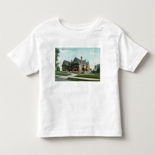 Buiten Uitzicht van de haven van Fairhaven in Kinder Shirts (Voorkant)