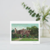 Buiten Uitzicht van de Hearst Hall, U van CA Briefkaart (Staand voorkant)