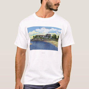 Buiten Uitzicht van de Hotel Bar Harbour T-shirt