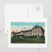 Buiten Uitzicht van de Hotel ChamPlain Briefkaart (Voorkant / Achterkant)