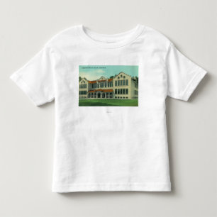 Buiten Uitzicht van de Longmede School Kinder Shirts