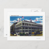 Buiten Uitzicht van de Madison Square Garden Briefkaart (Voorkant / Achterkant)