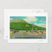 Buiten Uitzicht van de Mt. Si Motel Briefkaart (Voorkant / Achterkant)